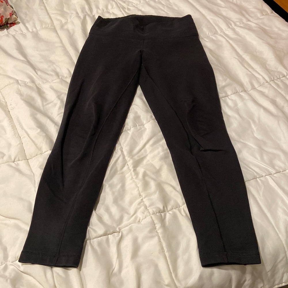 Lululemon Sz 8 Black Leggings